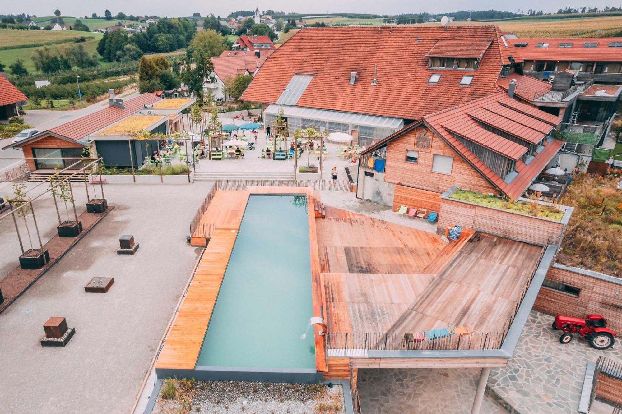 Gut Huegle Erlebnishof Villa Ravensburg Eksteriør bilde